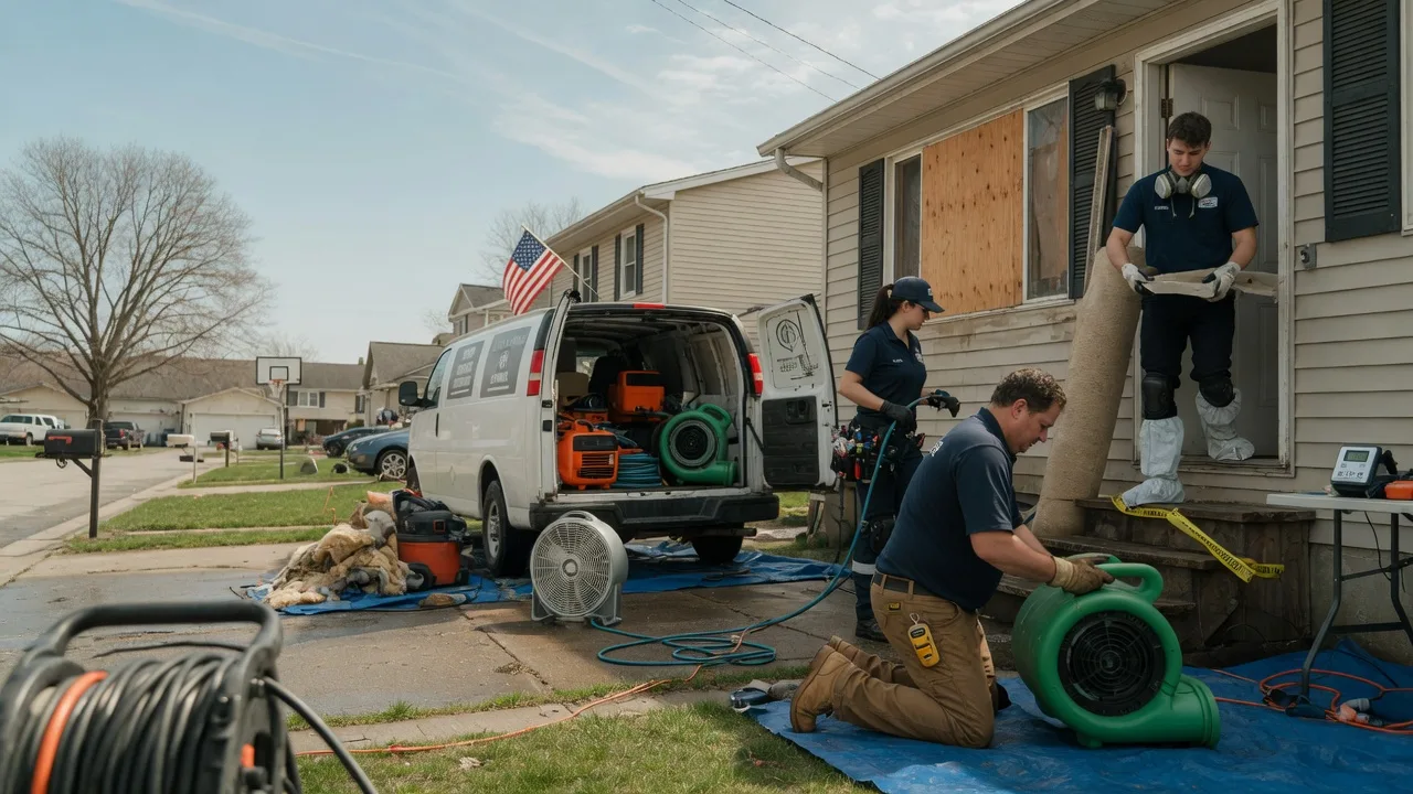 Water Damage Restoration in Aquilla, TX near me